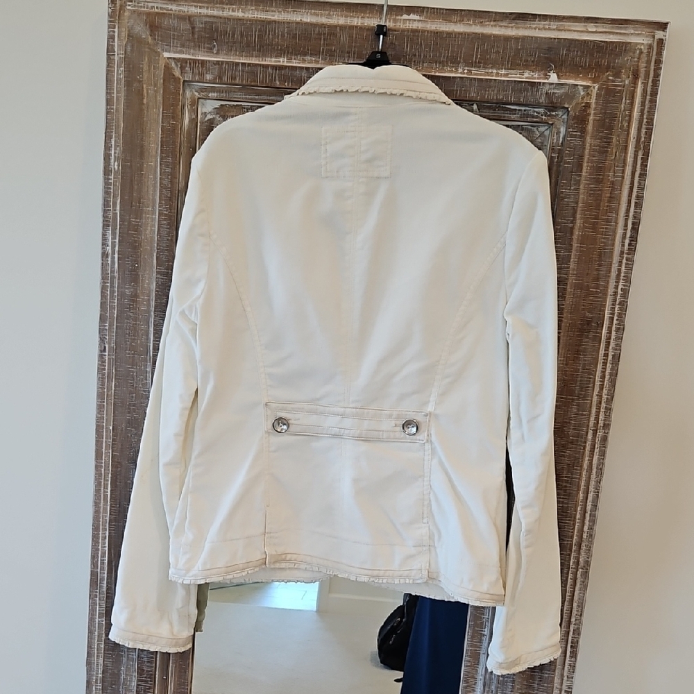 Creamy White Women's Jacket by White House Black Market - Picture 3 of 3